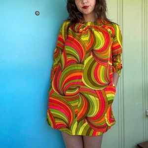 Psychedelic Mini Dress